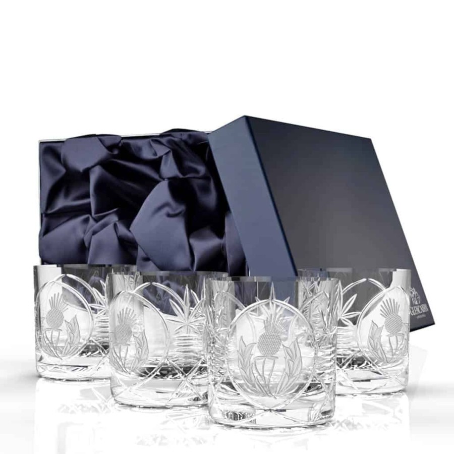 Glassware Glencairn Crystal | Bothwell Thistle Whisky Gift Set Of 6