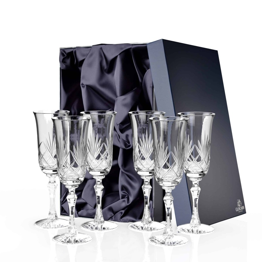 Glassware Glencairn Crystal | Edinburgh Champagne Gift Set Of 6