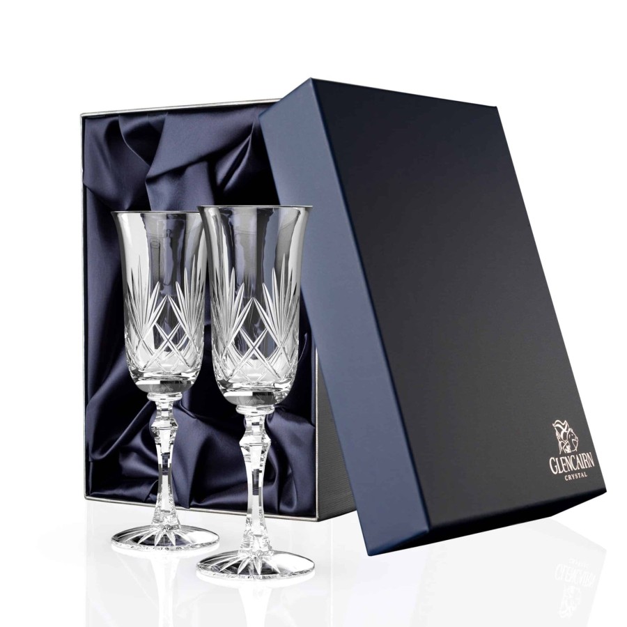 Glassware Glencairn Crystal | Edinburgh Champagne Gift Set Of 2