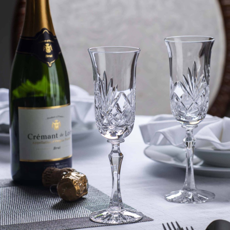 Glassware Glencairn Crystal | Edinburgh Champagne Gift Set Of 2