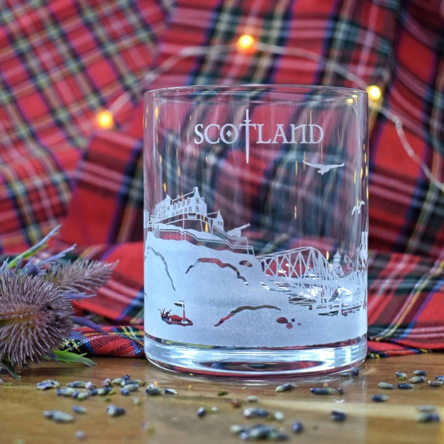 Glassware Glencairn Crystal | Scotland Skyline Whisky Tumbler