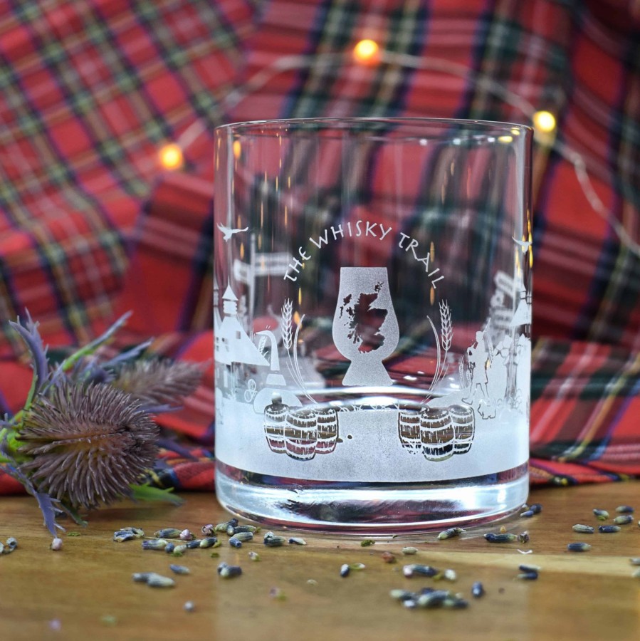 Glassware Glencairn Crystal | Whisky Trail Skyline Whisky Tumbler