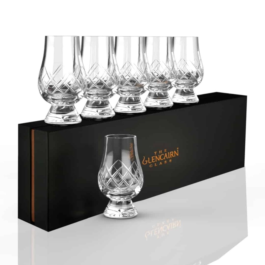 Glassware Glencairn Crystal | Cut Glencairn Glass Gift Set Of 6