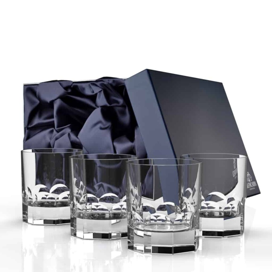 Glassware Glencairn Crystal | Lewis Whisky Gift Set Of 4