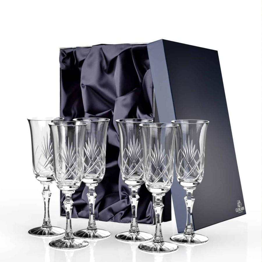 Glassware Glencairn Crystal | Skye Champagne Gift Set Of 6