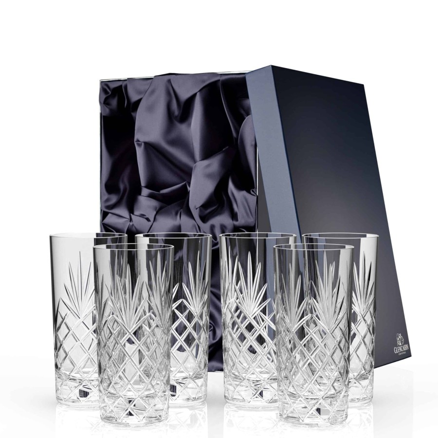 Glassware Glencairn Crystal | Edinburgh Highball Gift Set Of 6