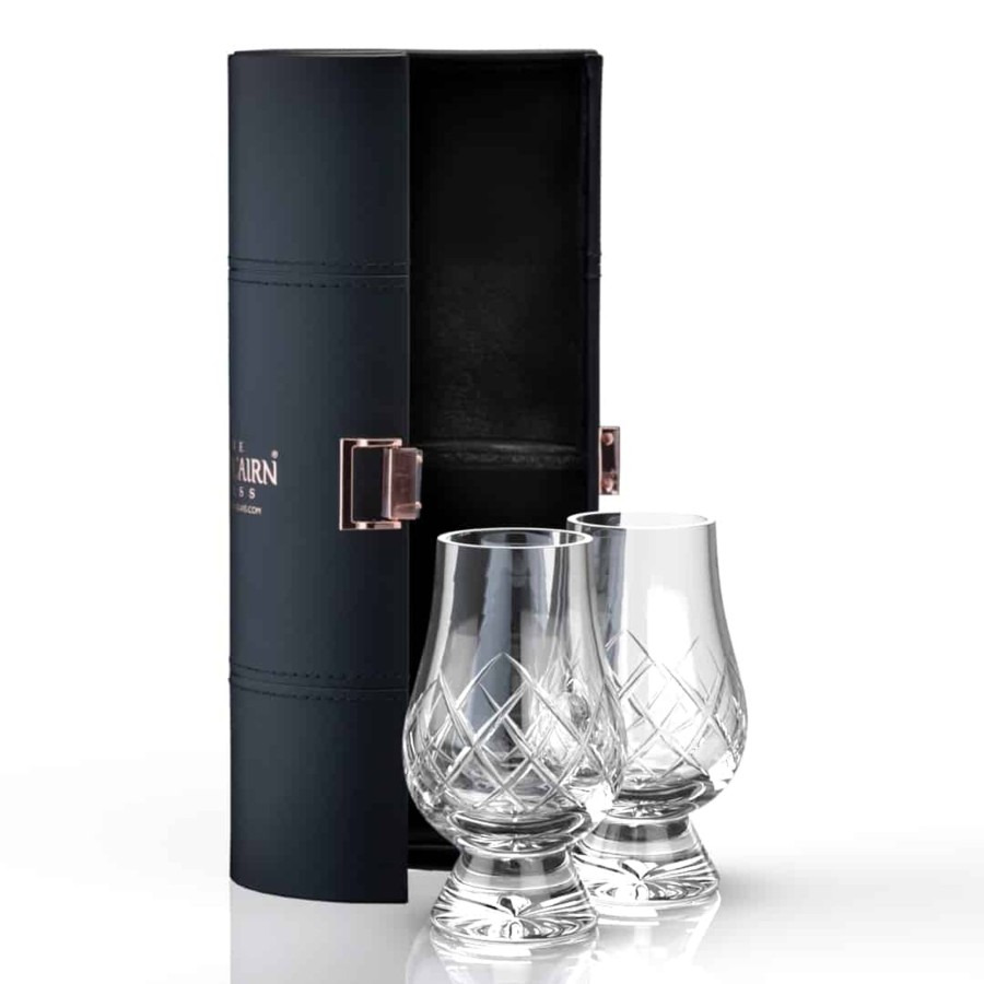 Glassware Glencairn Crystal | Cut Glencairn Glass Travel Set