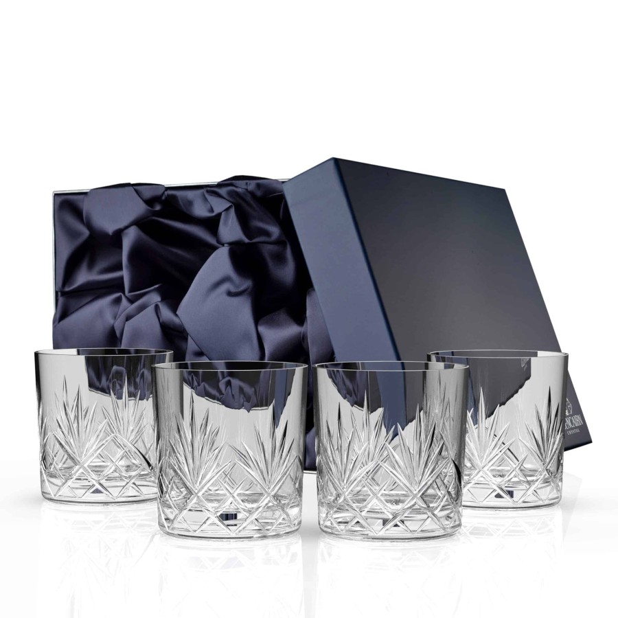 Glassware Glencairn Crystal | Edinburgh Whisky Gift Set Of 4