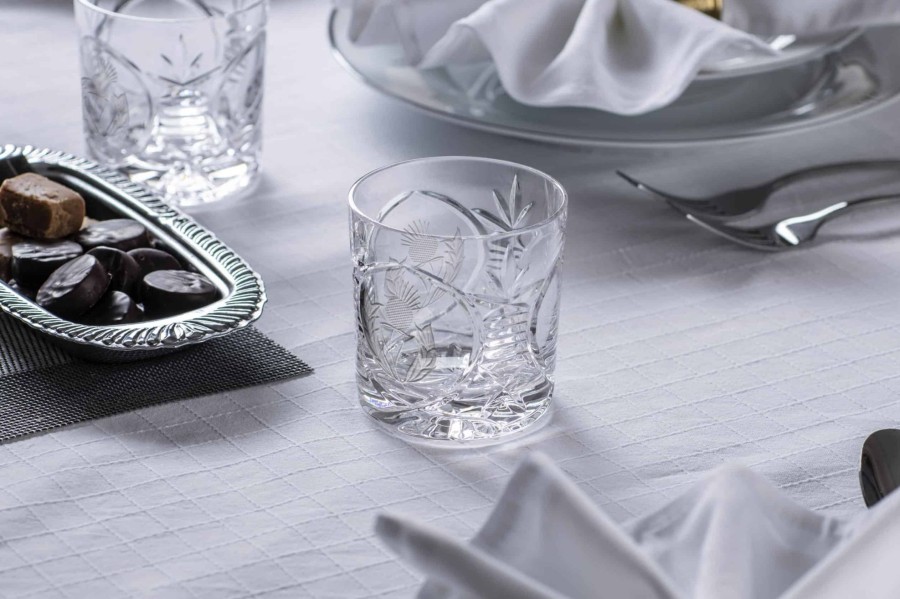 Glassware Glencairn Crystal | Bothwell Thistle Whisky Tumbler