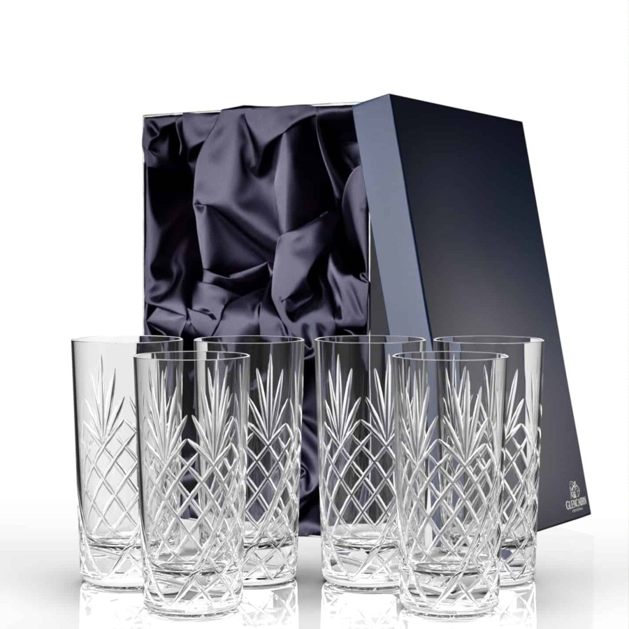 Glassware Glencairn Crystal | Skye Highball Gift Set Of 6