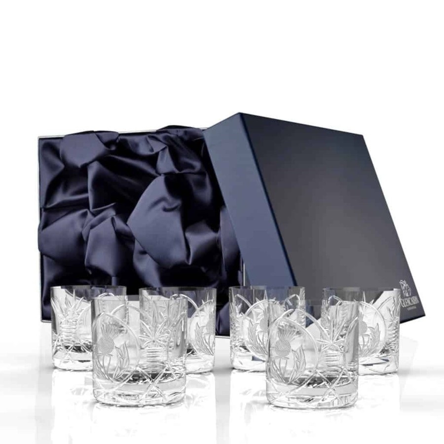 Glassware Glencairn Crystal | Bothwell Thistle Whisky Gift Set Of 4