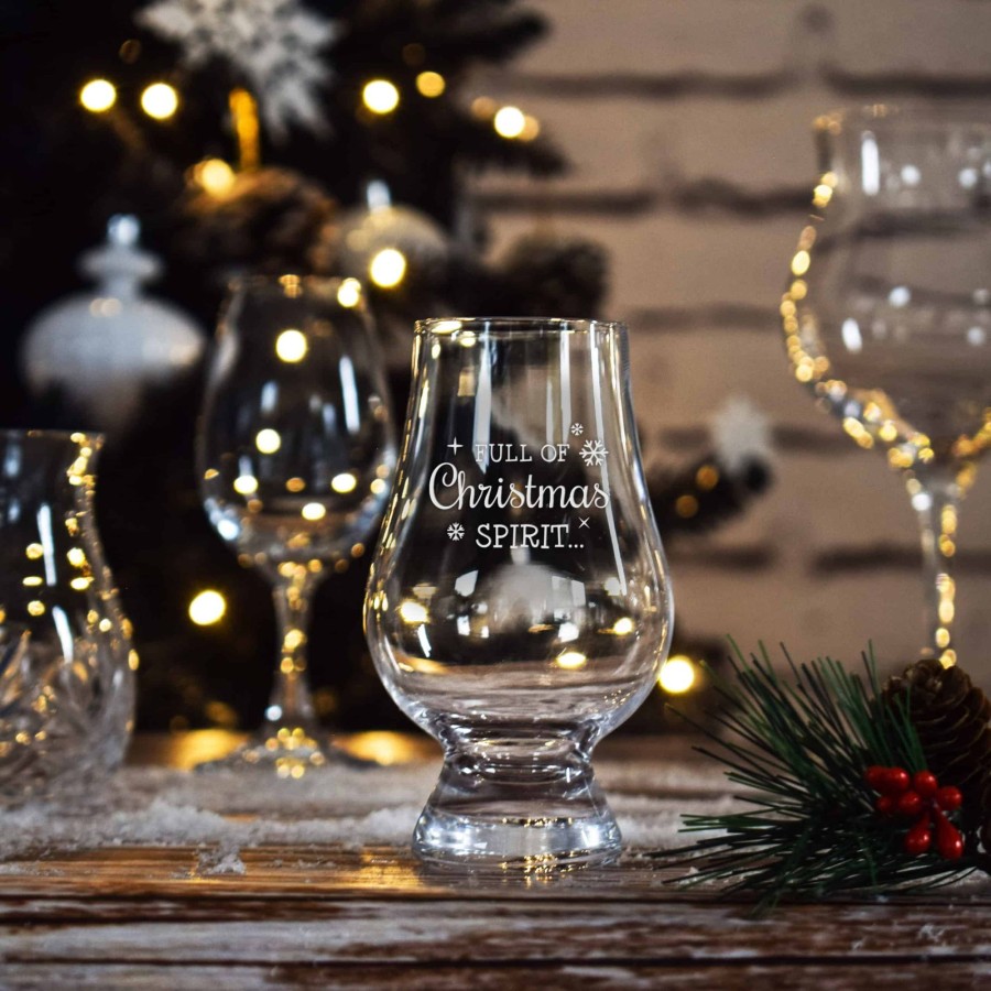 Glassware Glencairn Crystal | Glencairn Glass - Full Of Xmas Spirit