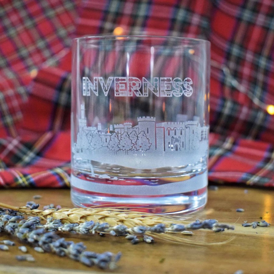 Glassware Glencairn Crystal | Inverness Skyline Whisky Tumbler