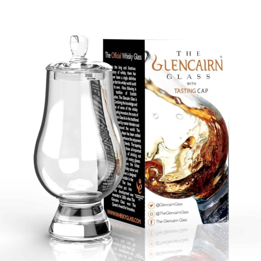 Glassware Glencairn Crystal | Glencairn Glass With Tasting Cap