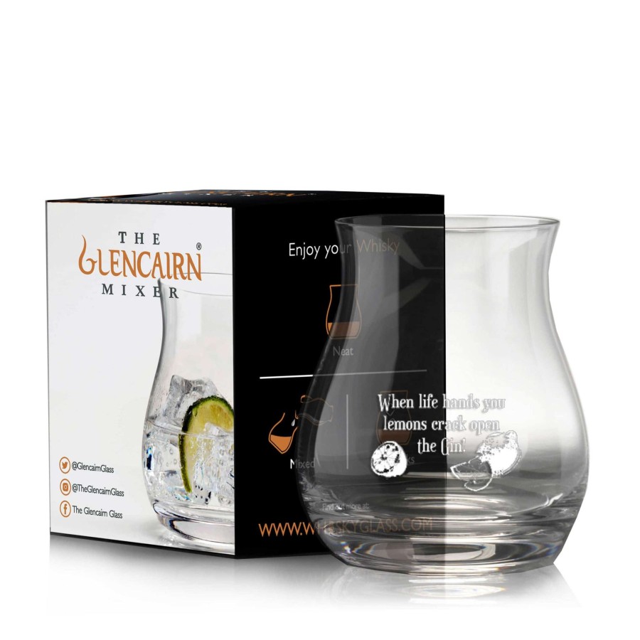 Glassware Glencairn Crystal | Glencairn Mixer - When Life Hands You Lemons