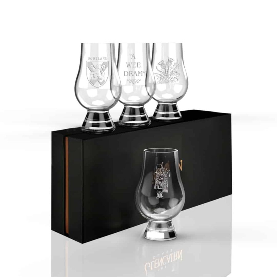 Glassware Glencairn Crystal | Glencairn Glass - Scottish Gift Set Of 4